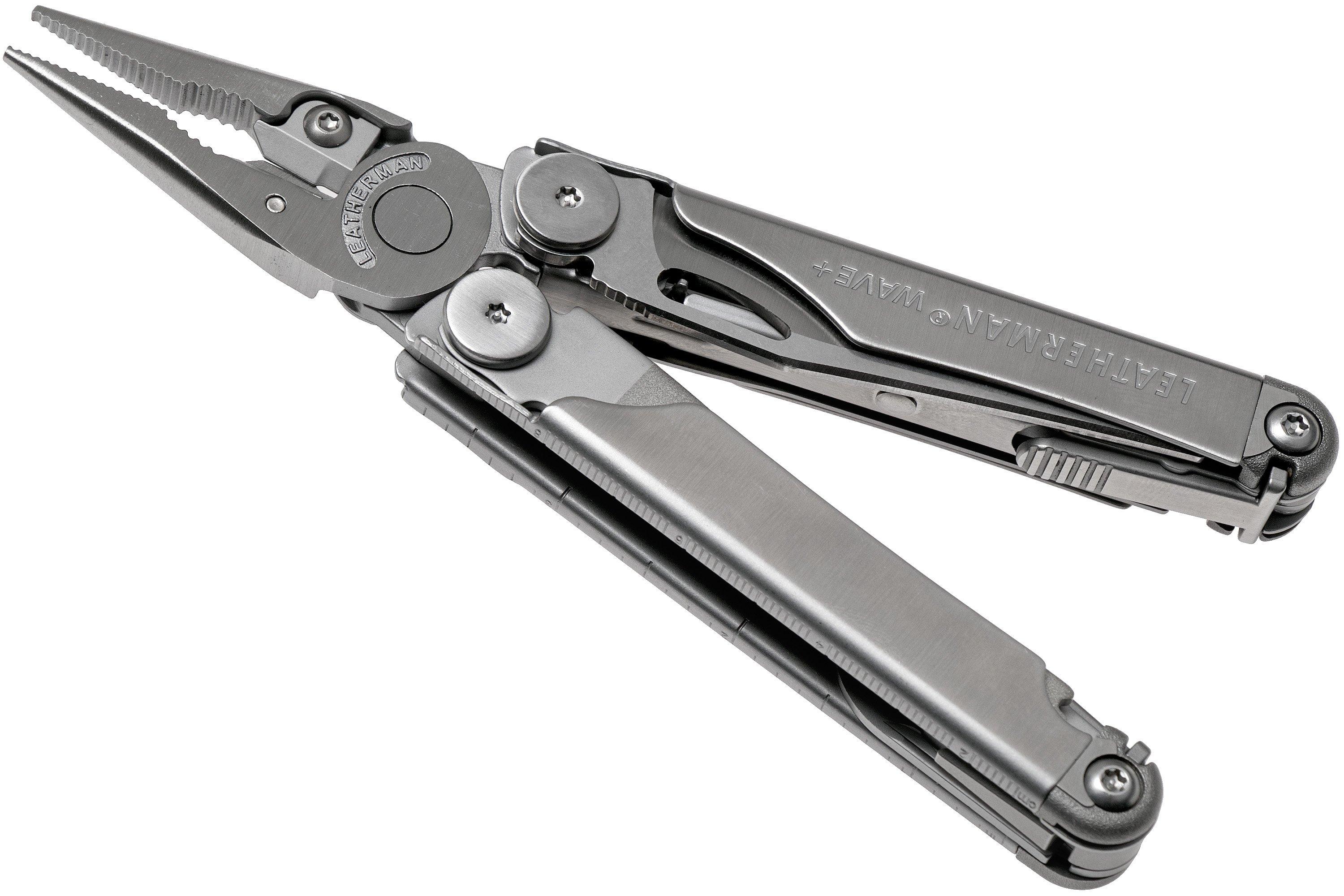 Wave Plus/New Wave Sheath Compatible with Leatherman Multitools Made in The  USA Made of Spring Steel (Tool NOT Included) (2.25 Belt Clip) 