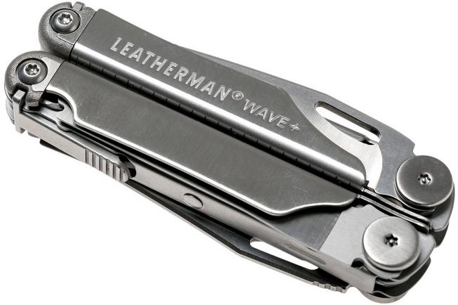 LEATHERMAN, Bond Multiherramienta, herramienta EDC de acero inoxidable con  hoja 420HC y funda de nailon