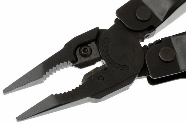 Leatherman 831105 Super Tool 300. Herramienta multiusos, color negro con  funda Molle