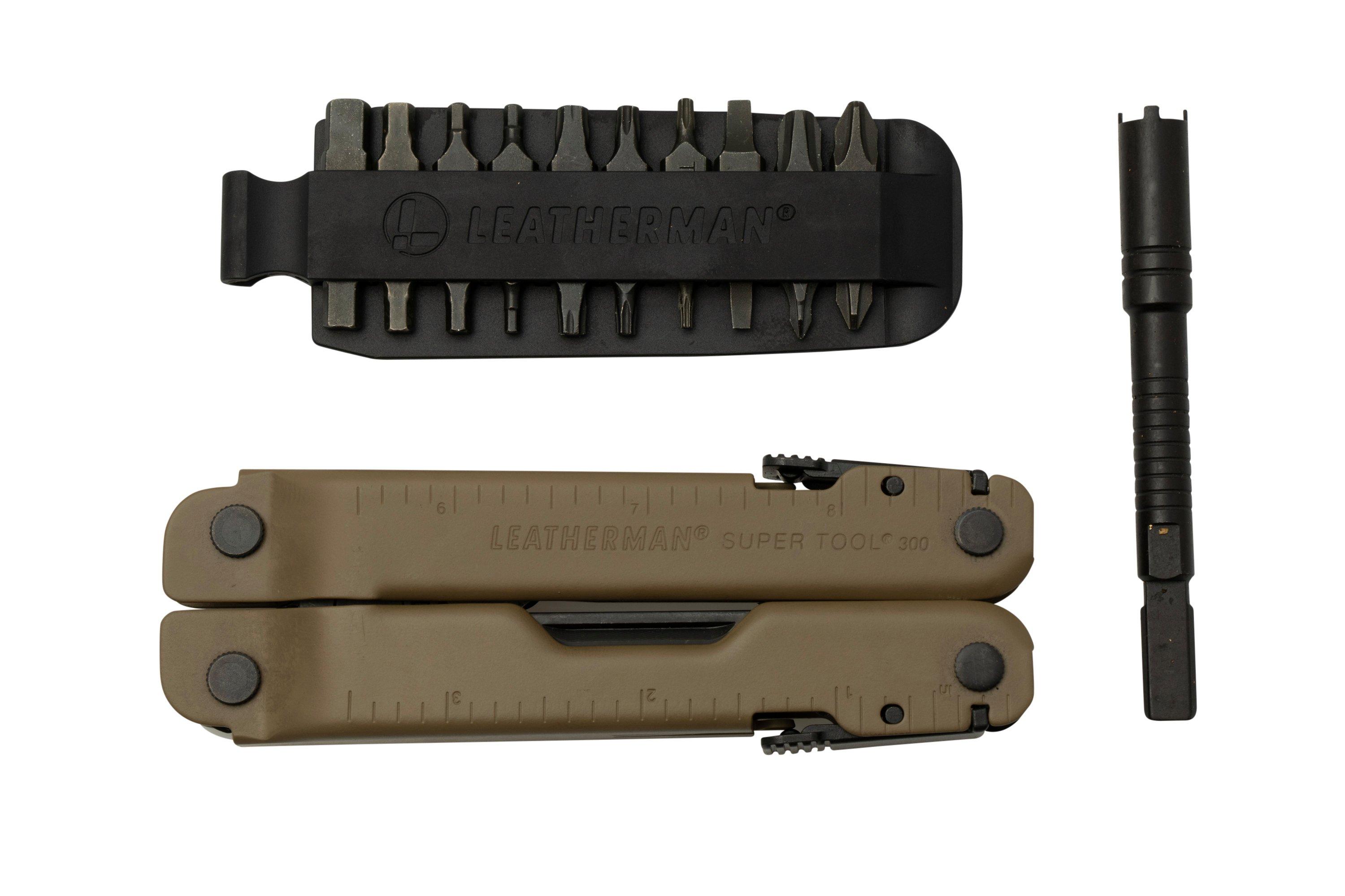 Leatherman Super Tool 300M multi-tool Coyote, MOLLE-sheath 6065-M-COY