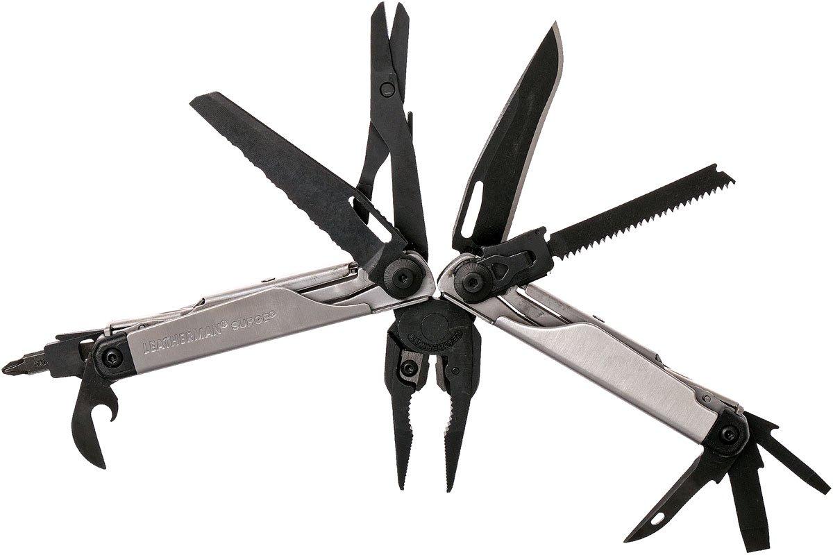 Leatherman Surge Black & Silver multitool, Limited Edition