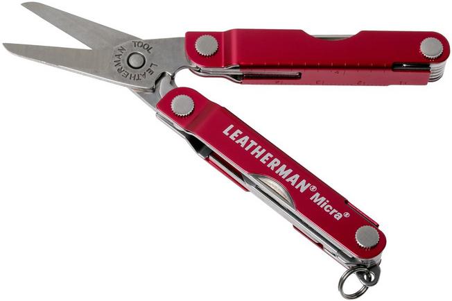 Leatherman Micra Red, keychain multi-tool | Advantageously 