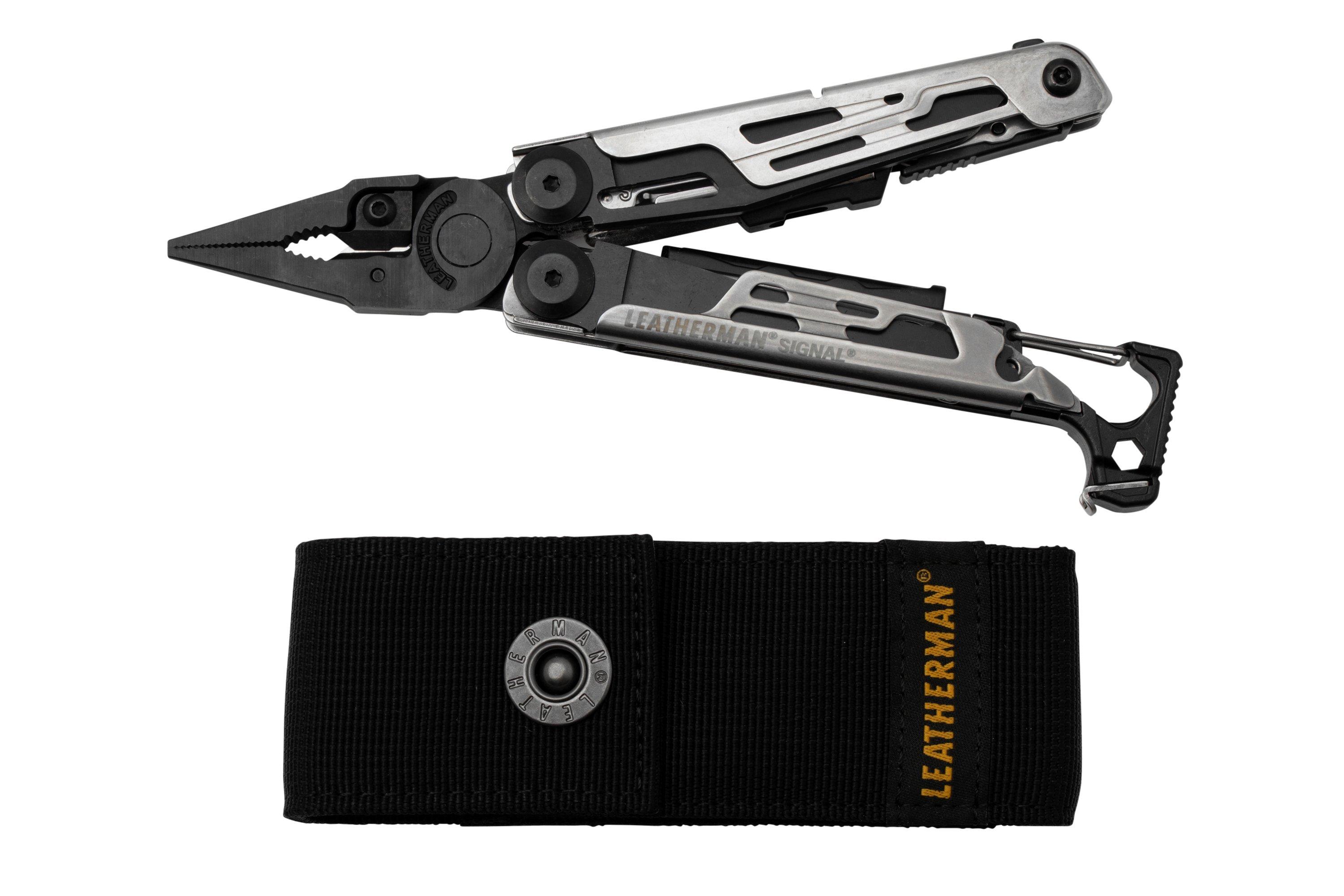 Leatherman black deals & silver signal