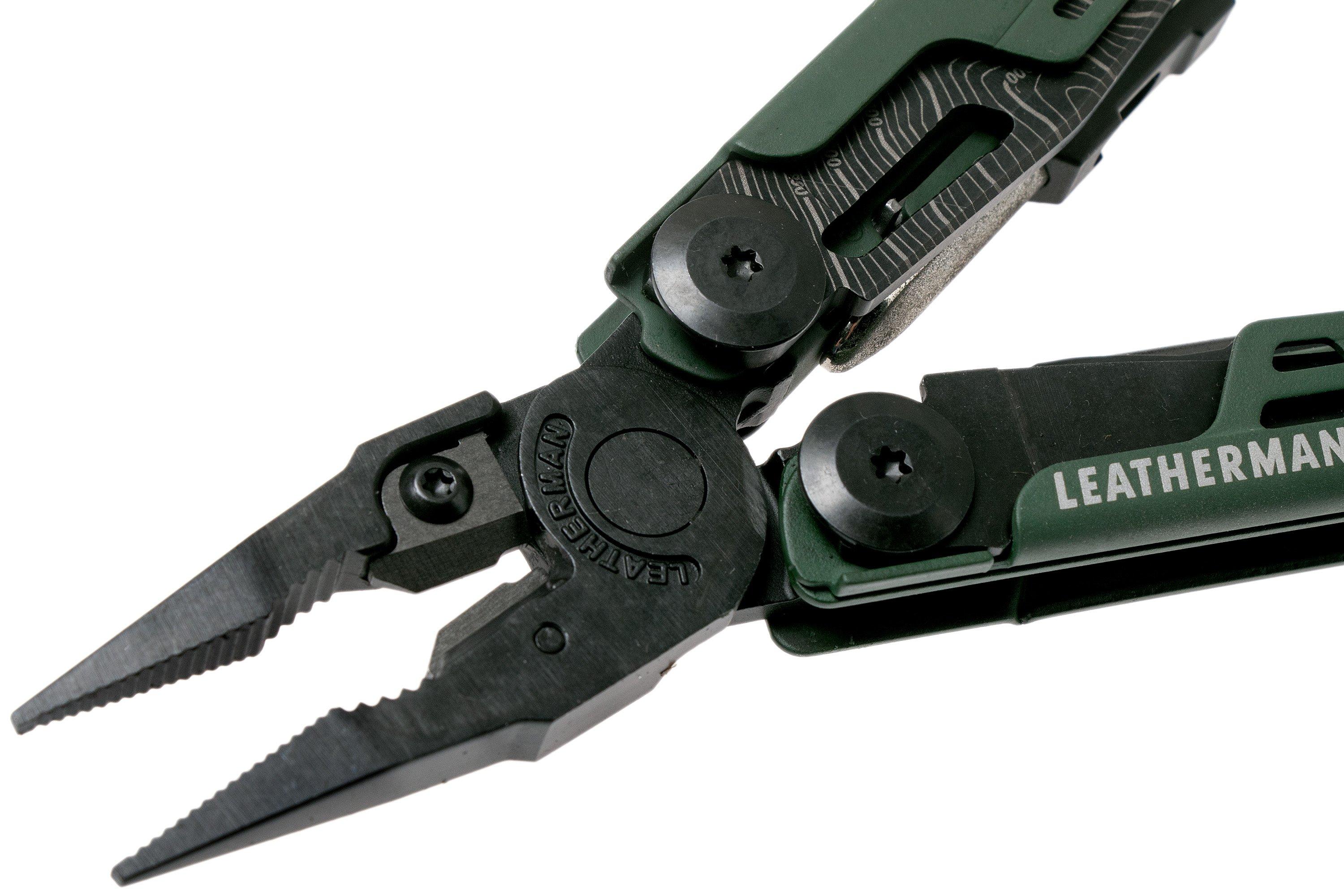 Leatherman Signal Green, Topo Blade, Limited Edition survival multitool