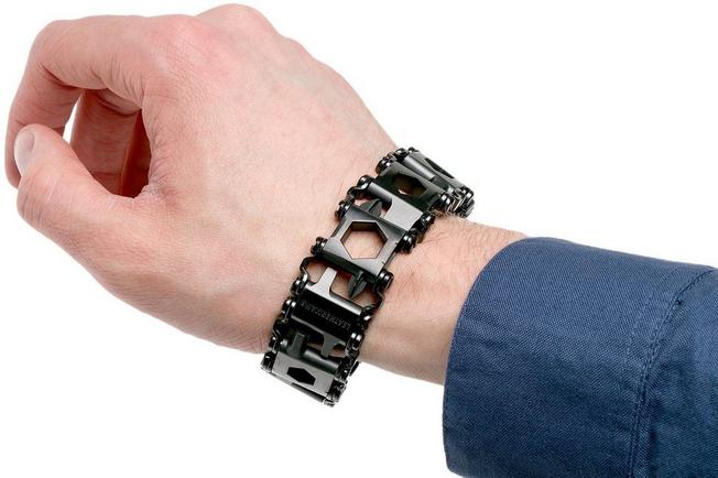 Leatherman Tread LT Black multi-tool bracelet | Advantageously