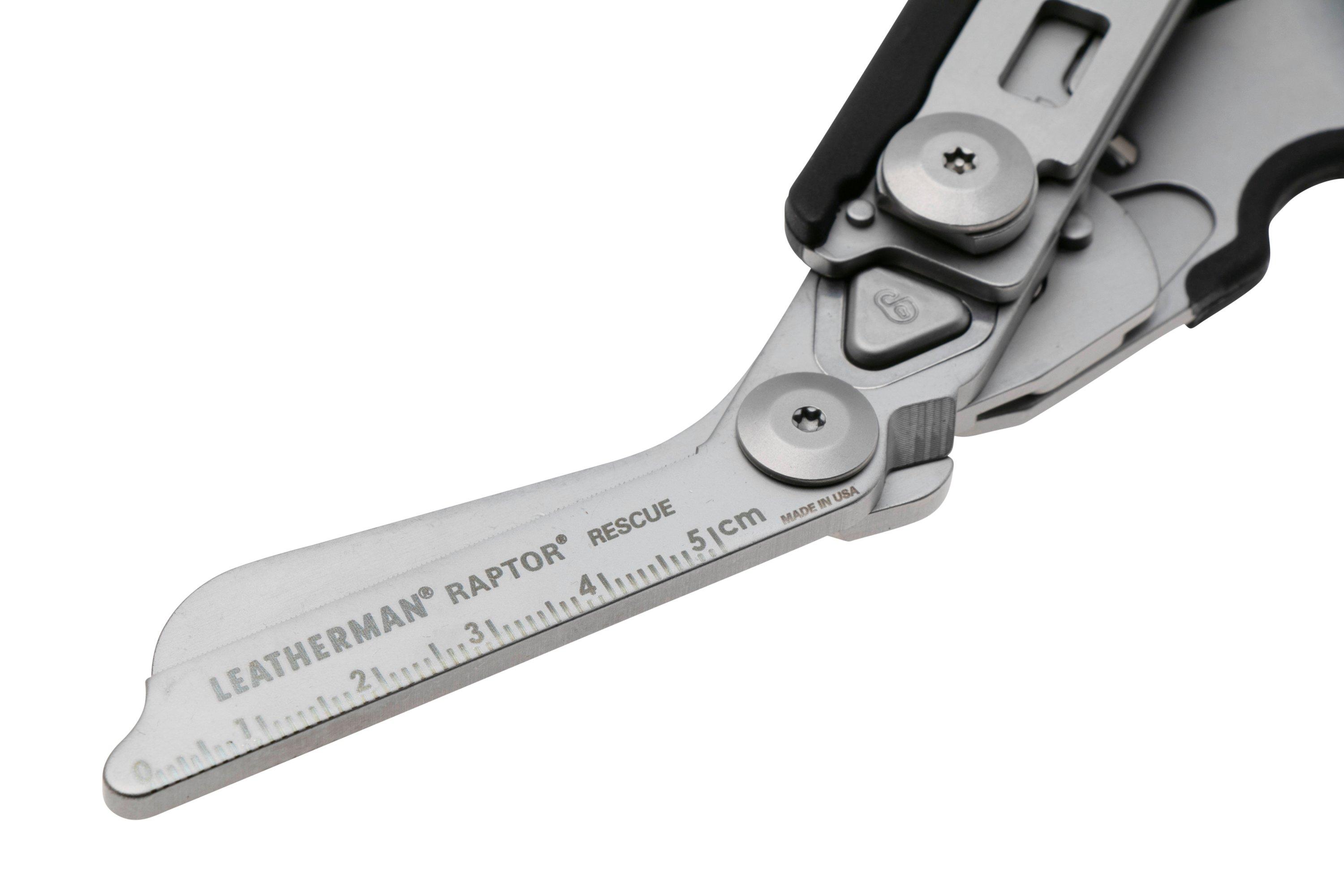 Leatherman Raptor Rescue 831742 Black, forbici da soccorso con fodero ...