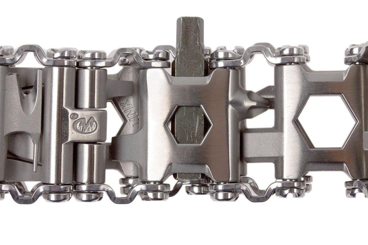 Men multitool bracelet made in the style of Leatherman Tread black - Sikumi. lv. Gift Ideas