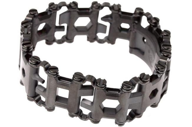 Men multitool bracelet made in the style of Leatherman Tread black - Sikumi. lv. Gift Ideas