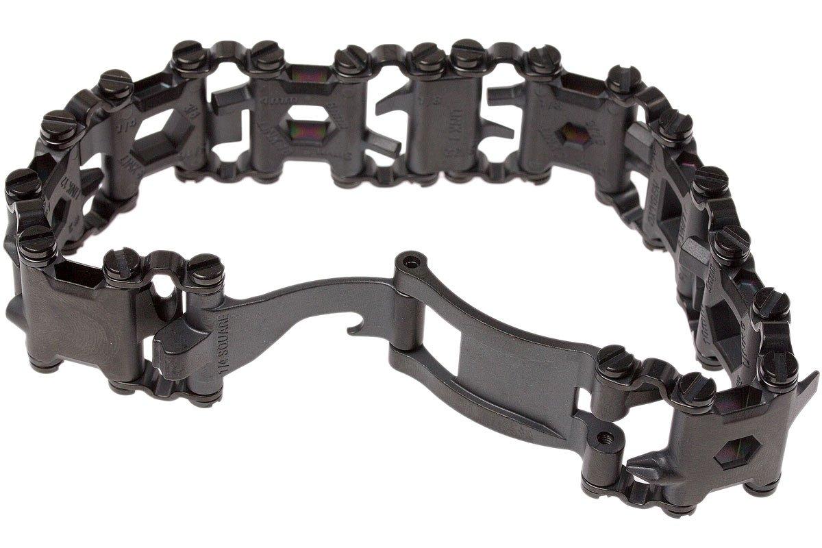 Men multitool bracelet made in the style of Leatherman Tread black - Sikumi. lv. Gift Ideas