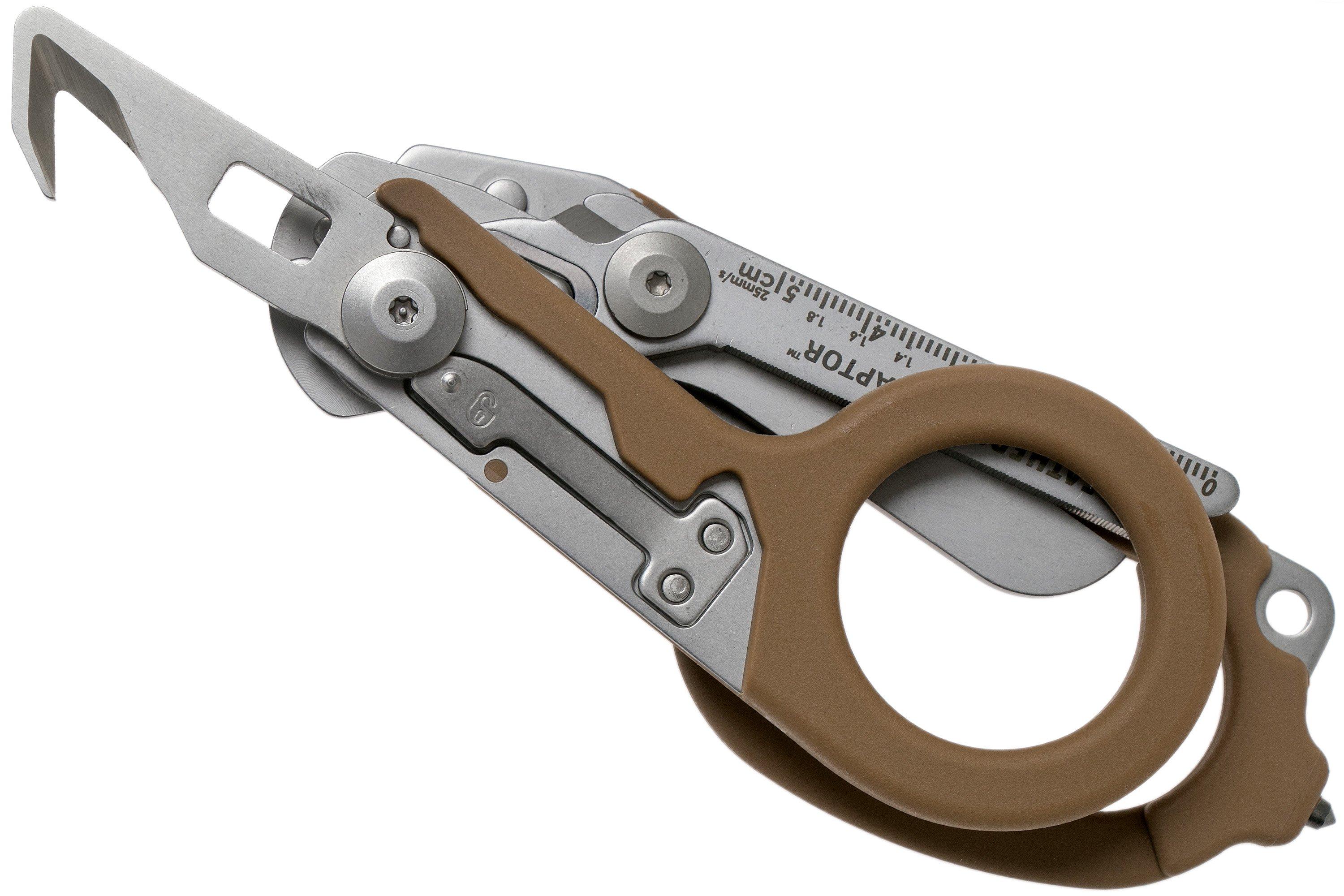 Leatherman Raptor Tan Rescue-Tool, forbici da soccorso 832136 | Fare ...