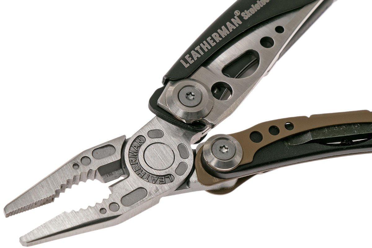 Leatherman Skeletool Coyote multitool, in gift box | Advantageously ...