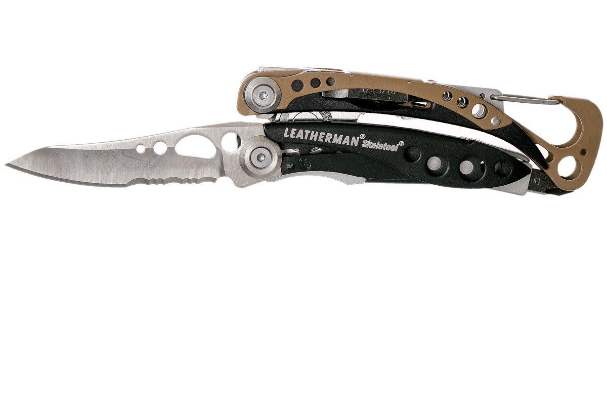 Leatherman Skeletool Coyote multitool, in gift box Advantageously