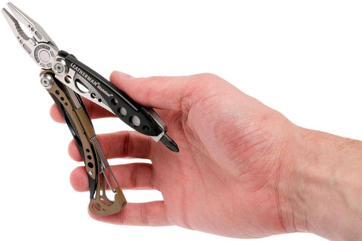 Leatherman Skeletool Coyote multitool, in gift box Advantageously