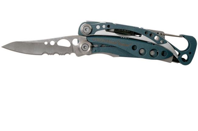 Leatherman Skeletool American-Made Multi-Tool (Denim Blue) - Smoky Mountain  Knife Works