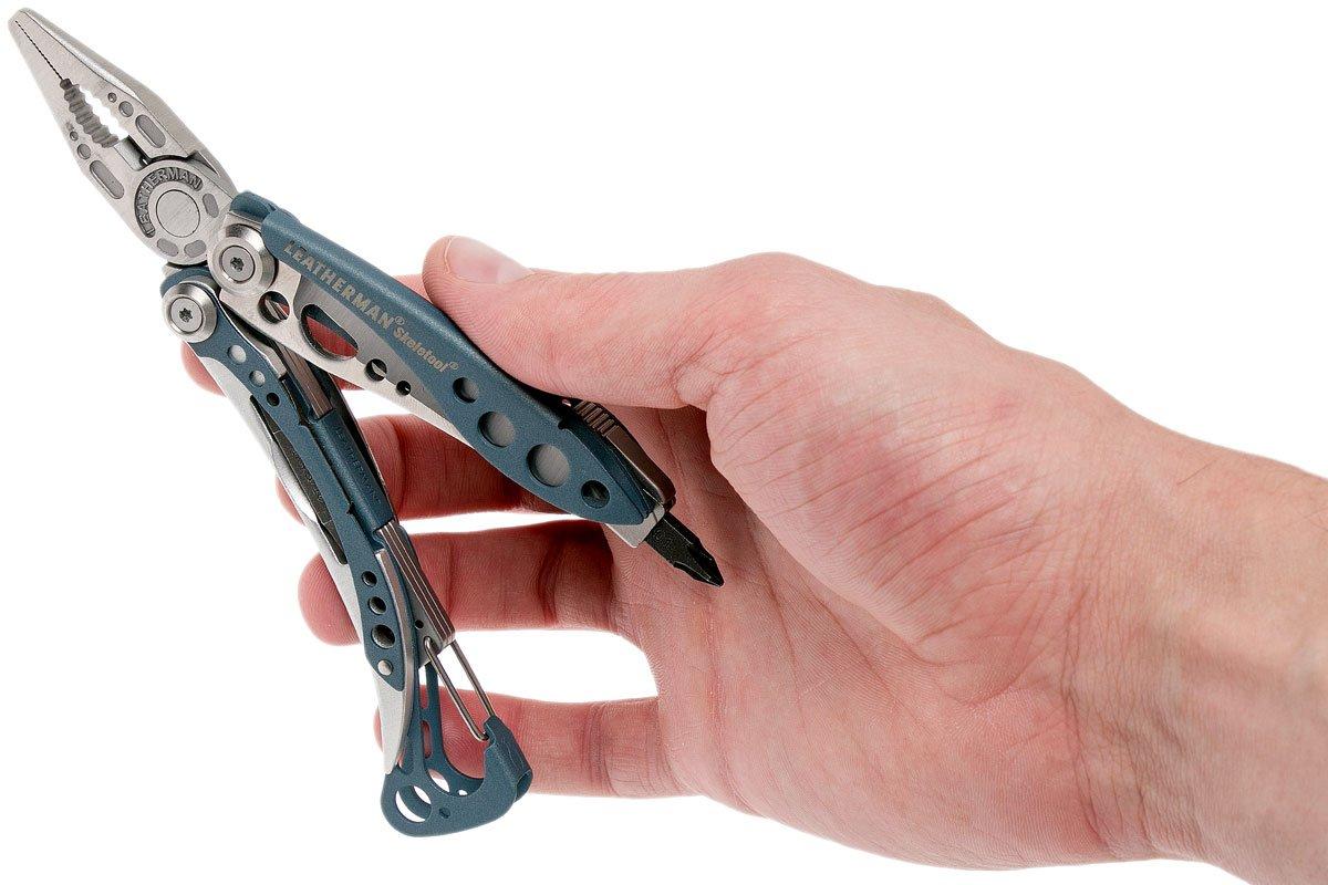 Leatherman Skeletool American-Made Multi-Tool (Denim Blue) - Smoky Mountain  Knife Works