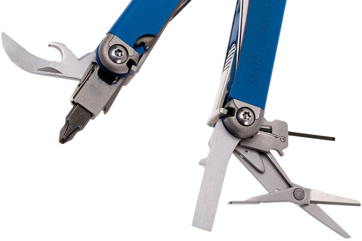 Leatherman Wave Blue Ridgeway multitool met 6delige bitset, nylon