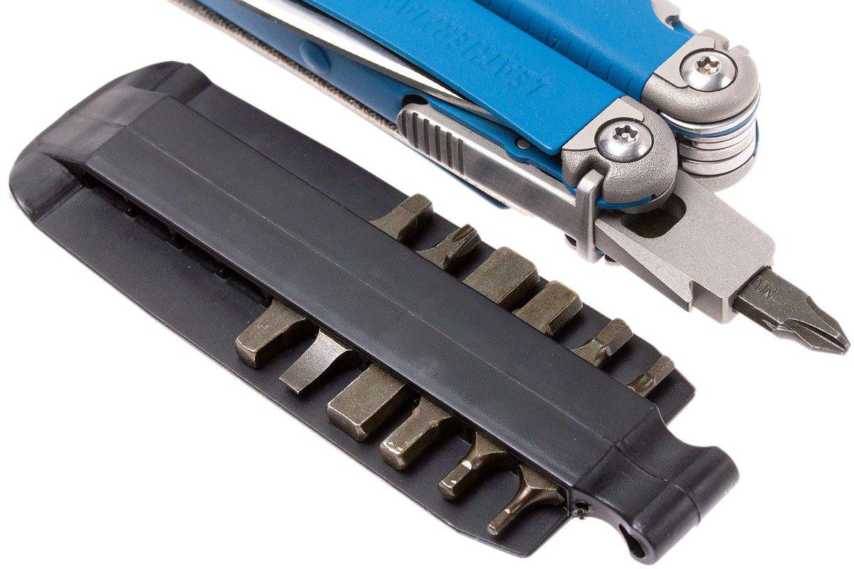 Leatherman Wave Blue Ridgeway multitool met 6delige bitset, nylon