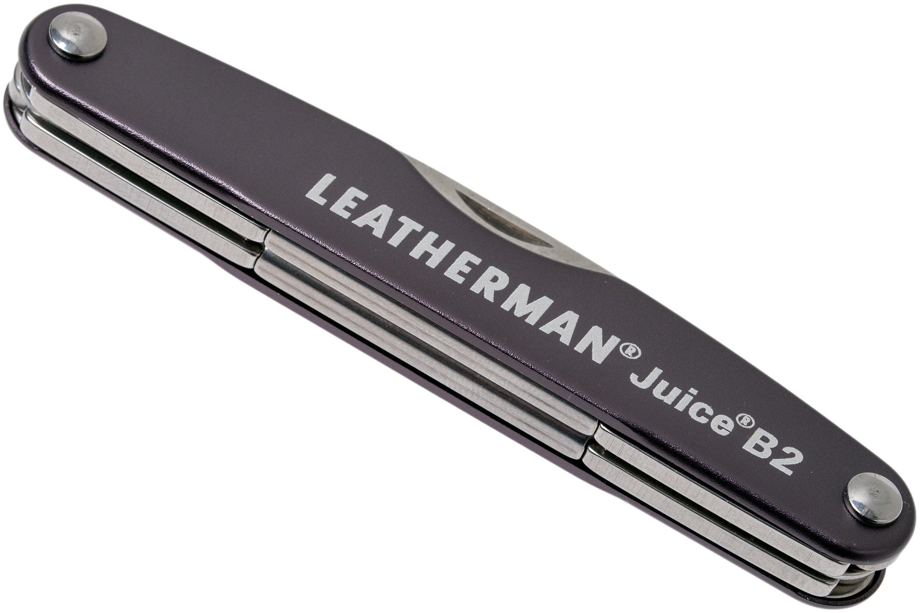 Leatherman Juice B2 pocket knife, Granite Gray 832365 Advantageously