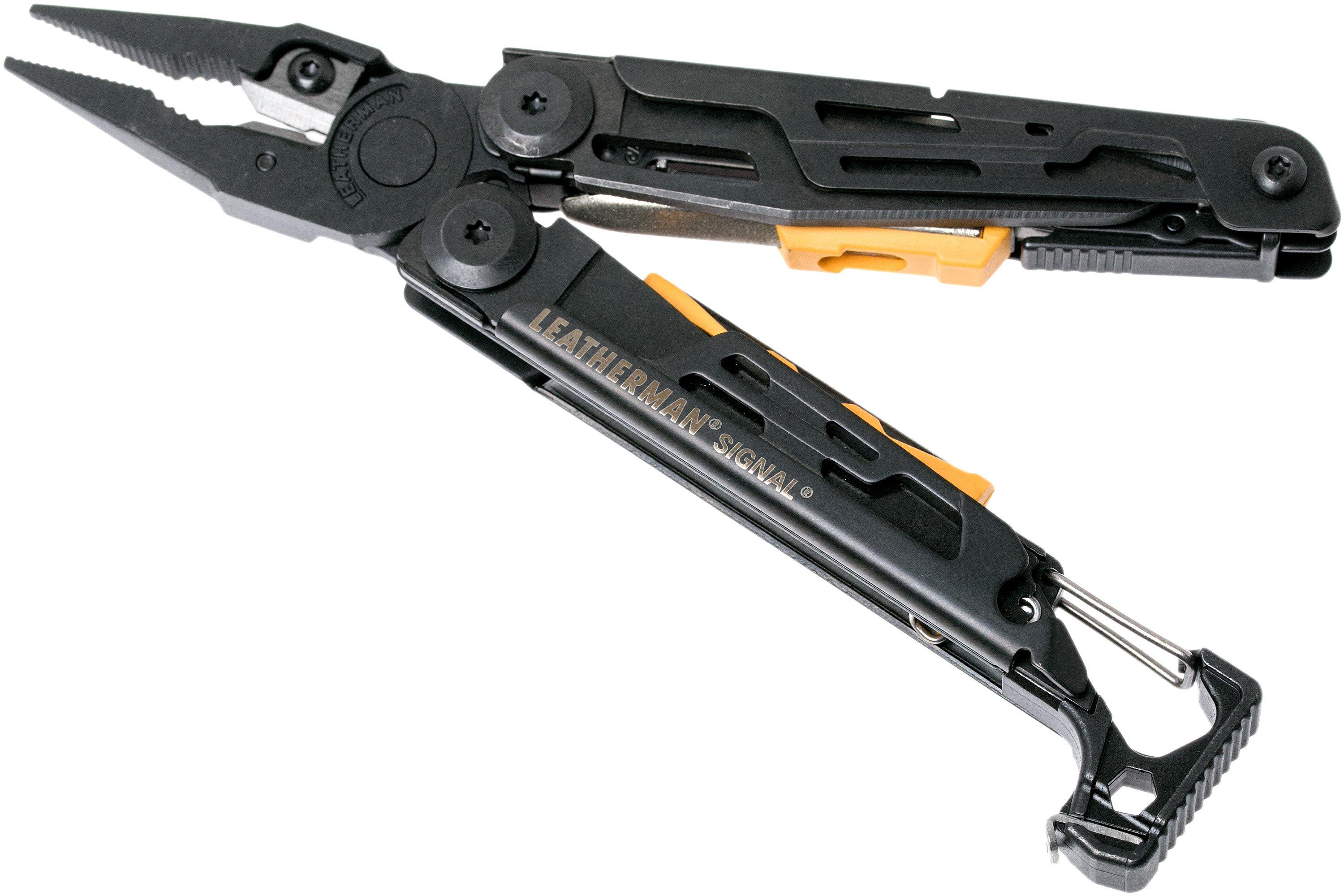 Multiherramienta Leatherman Signal (negro/plata) : : Deportes  y Aire Libre