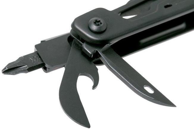 Multiherramienta Leatherman Signal Negro y Plata - Aceros de Hispania