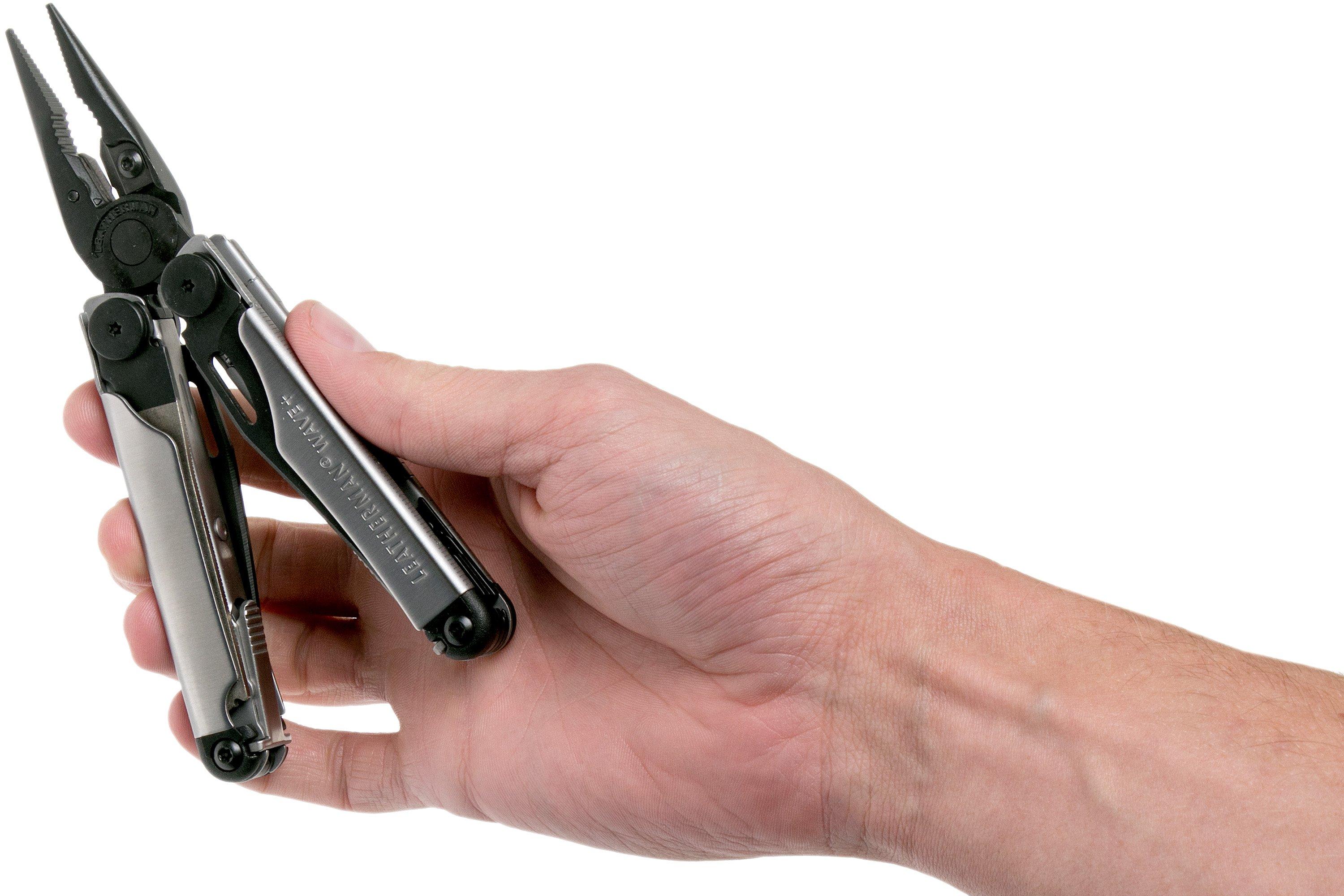 Leatherman Wave Plus Black & Silver Multitool, 832622 Limited