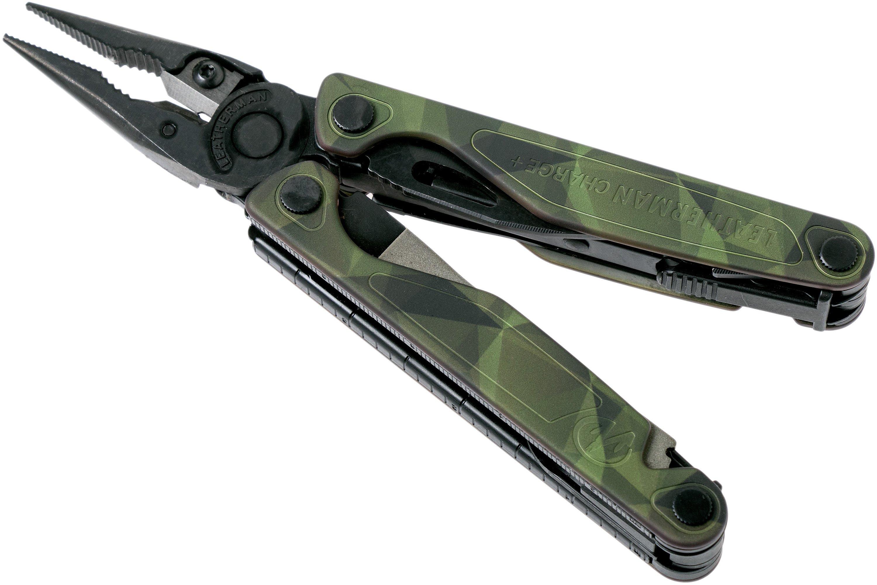 Leatherman Charge Plus Forest Camo multi tool 832710, nylon sheath