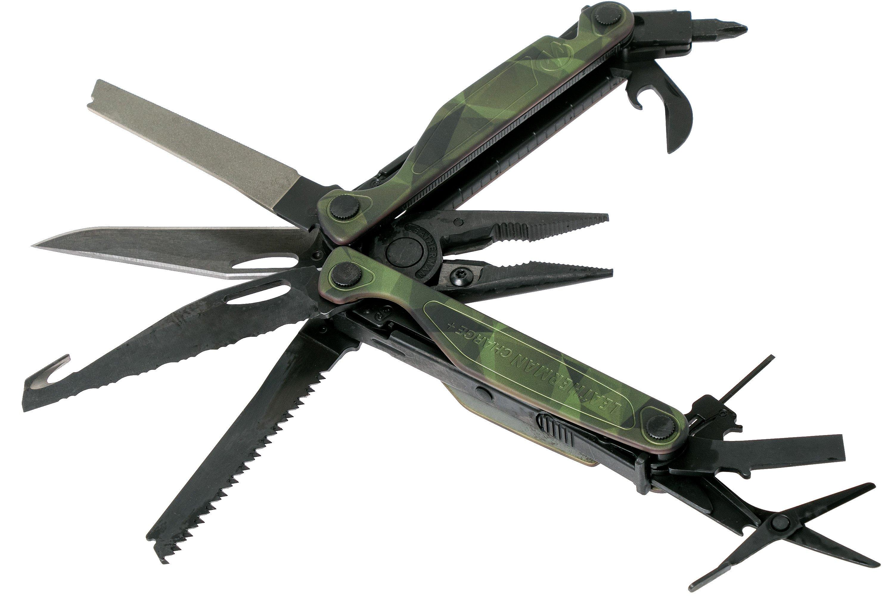 Leatherman Charge Plus Forest Camo multitool 832710, nylon foedraal