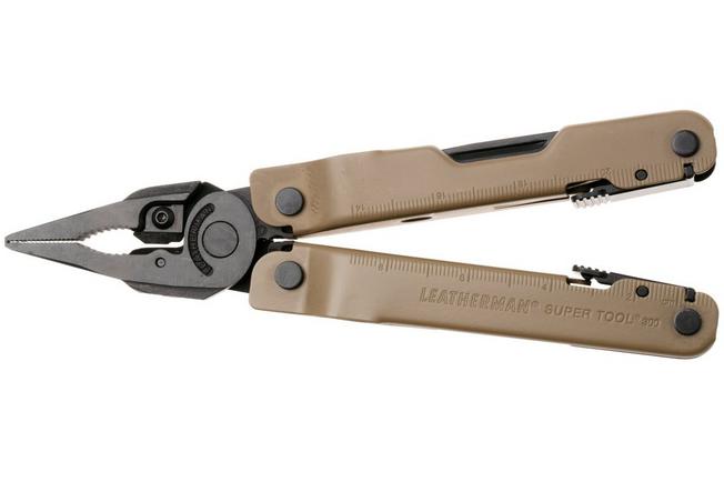 Afbeelding voor Leatherman Super Tool 300 M 832762 Coyote Tan, tactische multitool met Bit Extender en Bit Kit