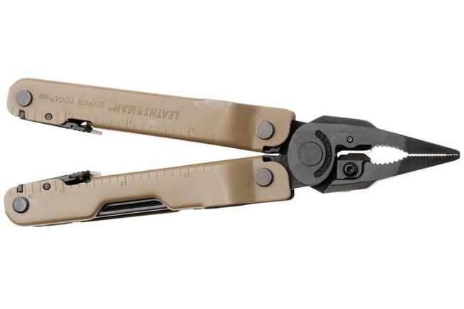 Afbeelding voor Leatherman Super Tool 300 M 832762 Coyote Tan, tactische multitool met Bit Extender en Bit Kit