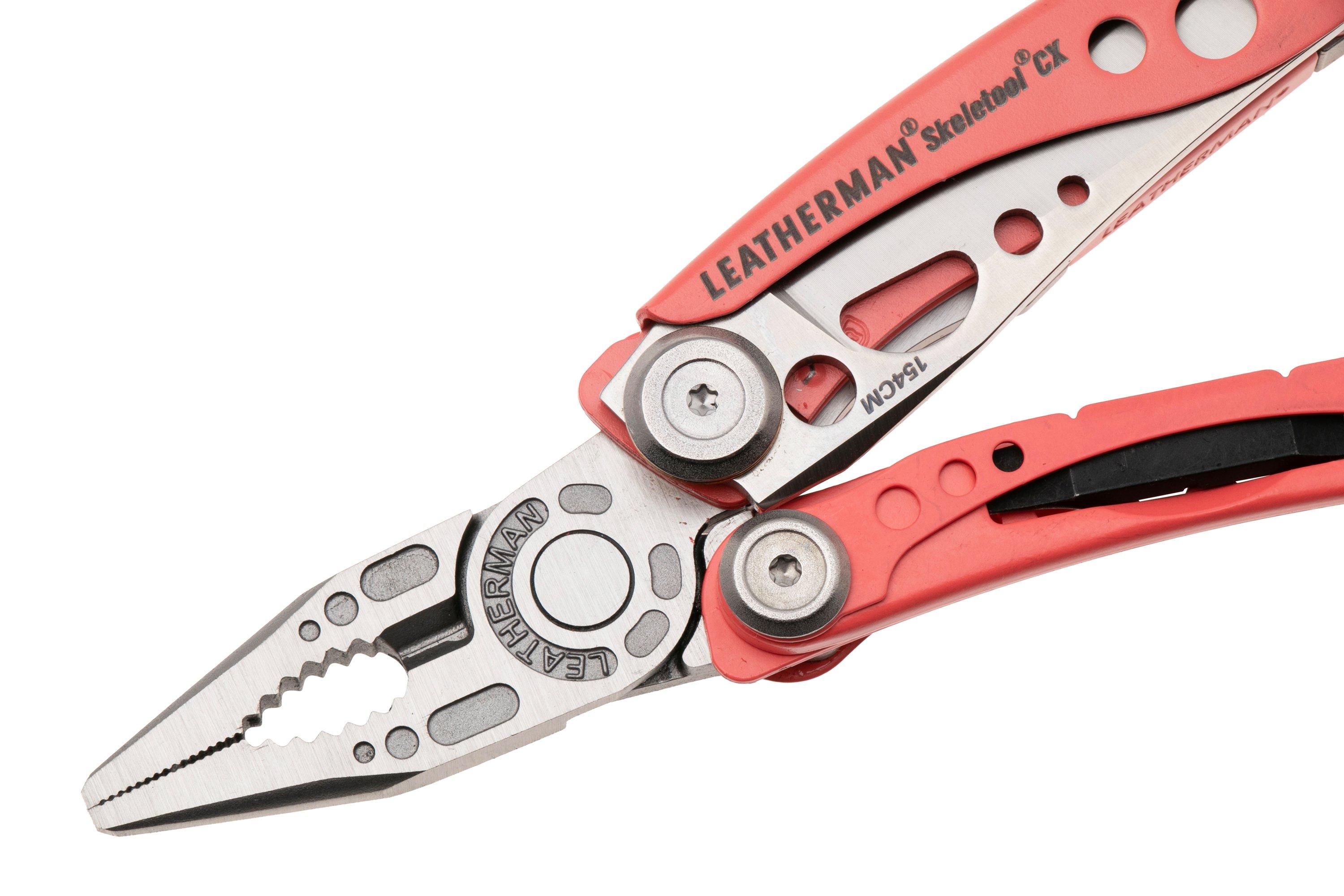 Leatherman Skeletool CX 833145 Guava, multi-tool | Advantageously