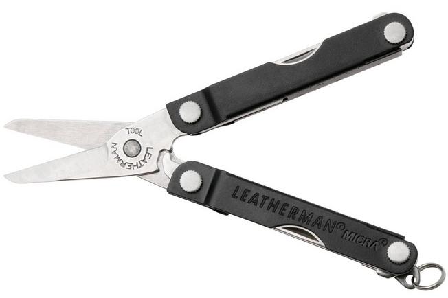Afbeelding voor Leatherman Micra Jet Black 833179 sleutelhanger multitool