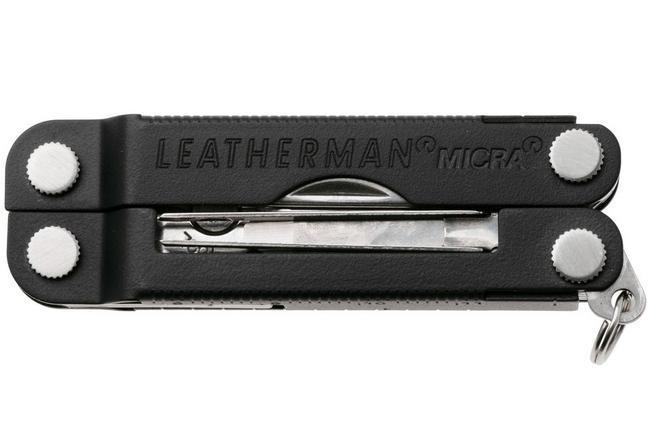 Afbeelding voor Leatherman Micra Jet Black 833179 sleutelhanger multitool