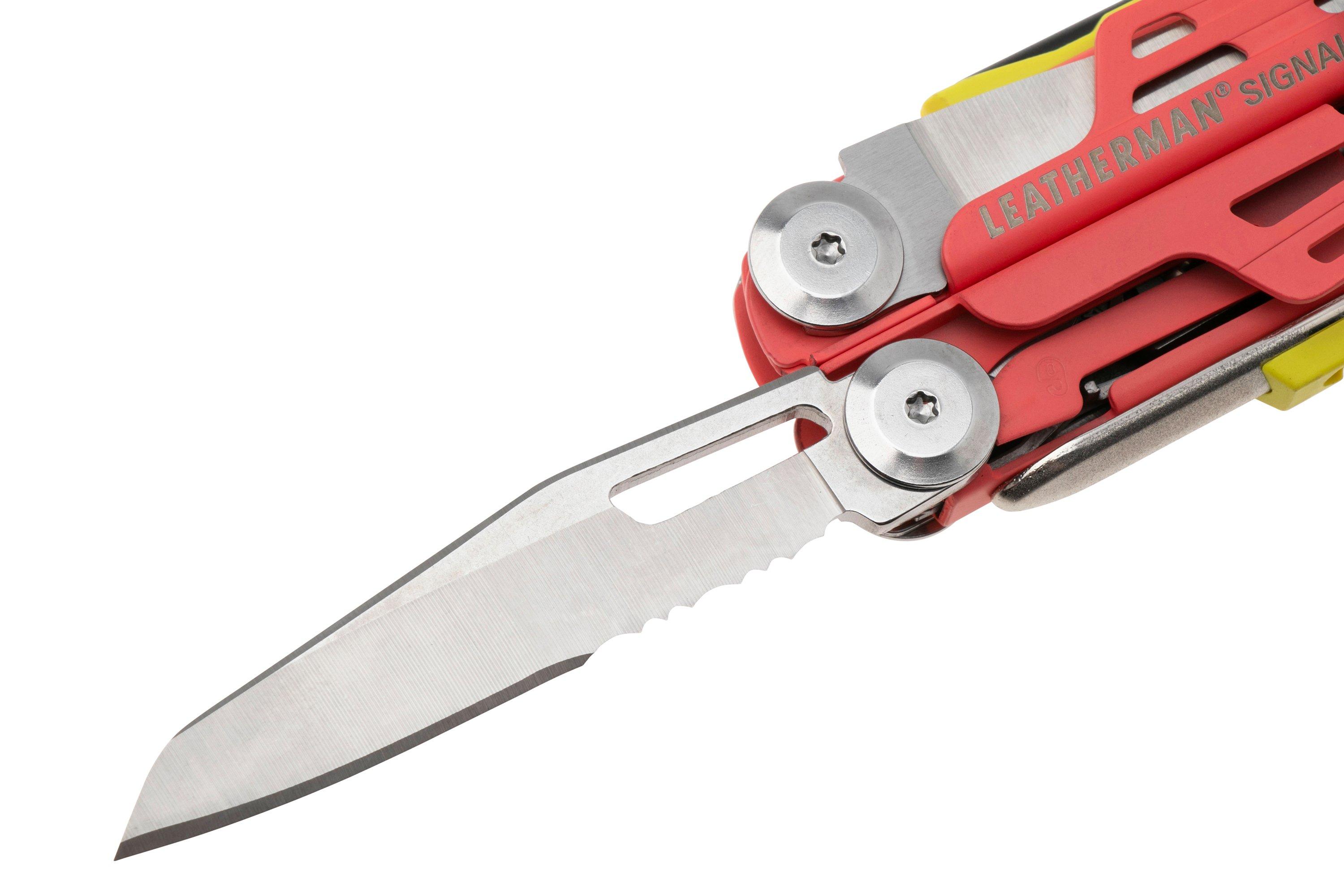 Leatherman Signal 833183 Guava Survival Multi-tool | Advantageously ...