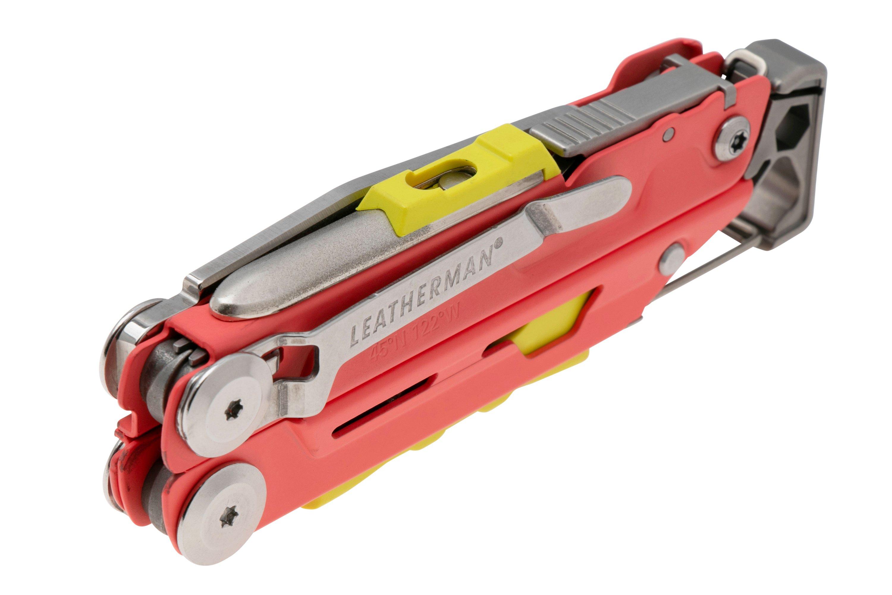 Leatherman Signal 833183 Guava Survival Multi-tool | Advantageously ...
