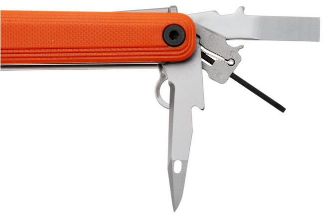 Afbeelding voor Leatherman Wave Alpha Canyonland 833338 Black DLC MagnaCut, Orange G10, multitool