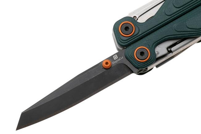 Image for Leatherman Wave Alpha Cascadia 833401 Black DLC MagnaCut, Green G10, multi-tool