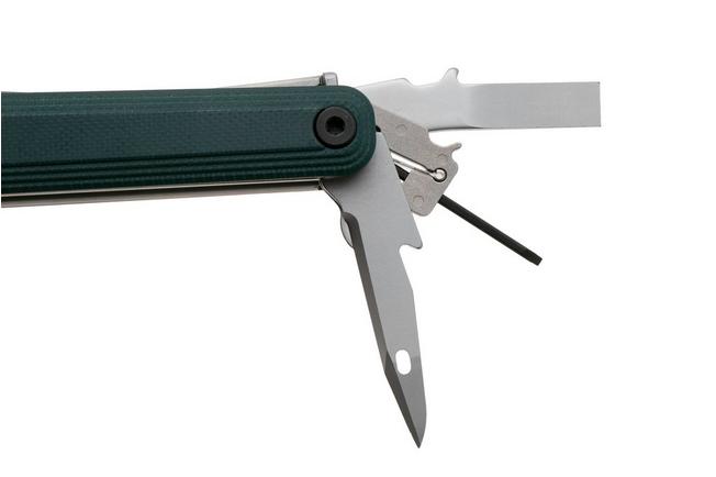 Image for Leatherman Wave Alpha Cascadia 833401 Black DLC MagnaCut, Green G10, multi-tool