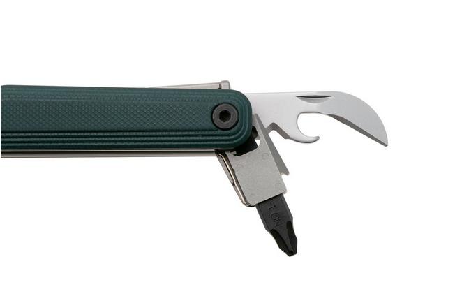 Image for Leatherman Wave Alpha Cascadia 833401 Black DLC MagnaCut, Green G10, multi-tool