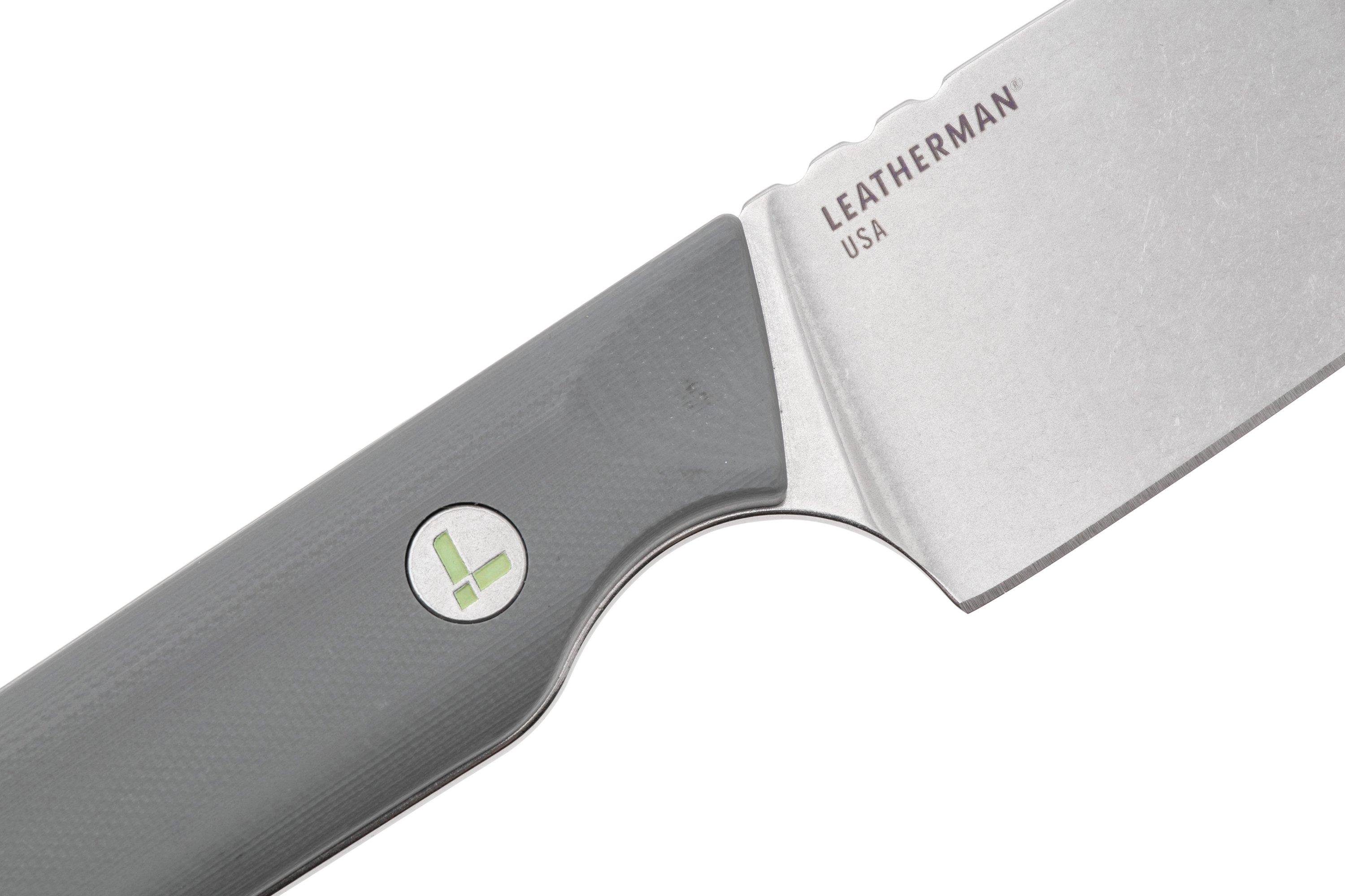 Leatherman Rustle 833416 CPM MagnaCut, Vapor Grey G10, outdoor chef's ...