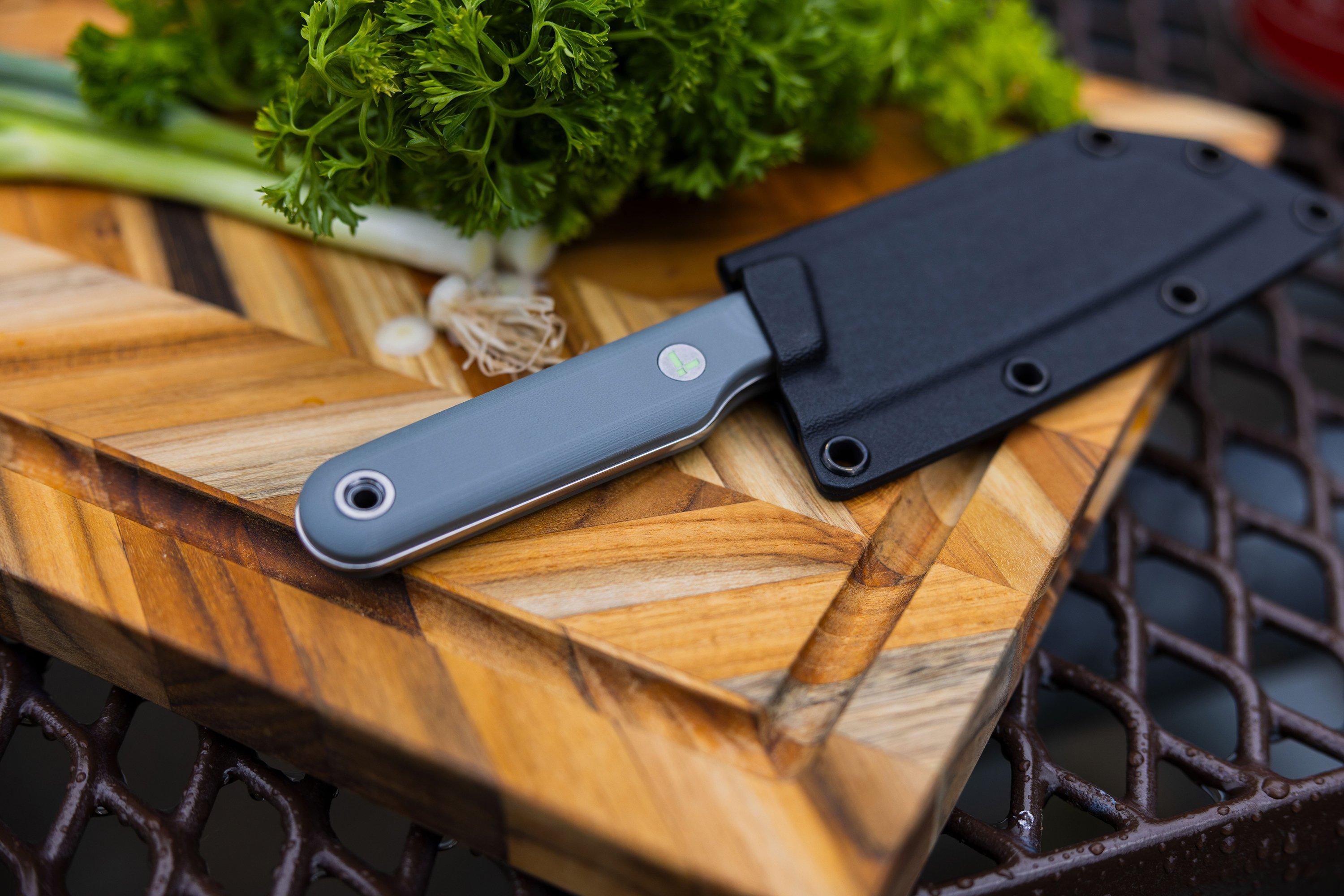 Leatherman Rustle 833416 CPM MagnaCut, Vapor Grey G10, outdoor chef's ...