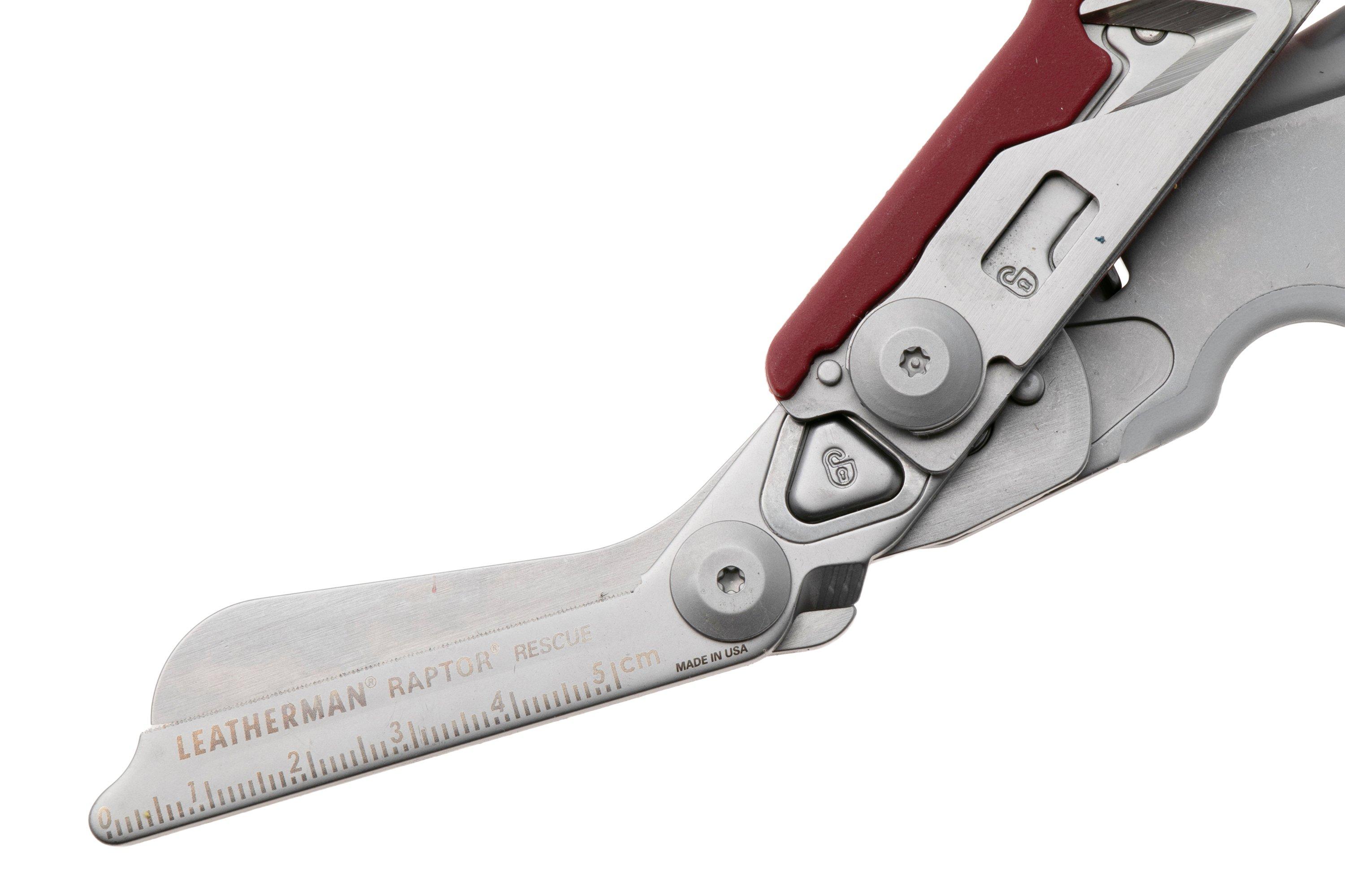 Leatherman Raptor Rescue 833482 Garnet, rescue scissors ...