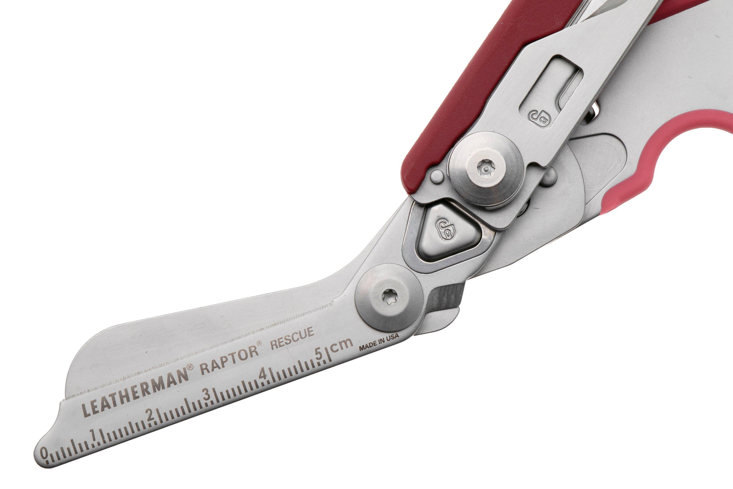Leatherman Raptor Rescue 833486 Rasperry Rose, ciseaux de sauvetage ...