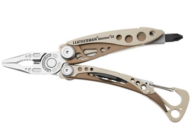 Afbeelding voor Leatherman Skeletool CX 833548 Sandstorm, multitool