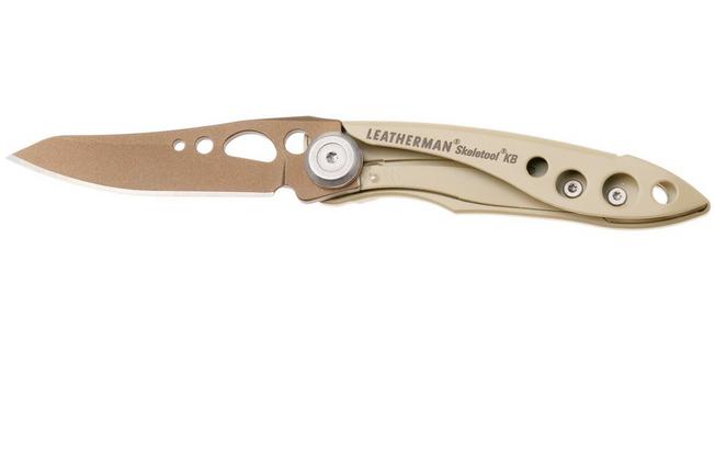 Afbeelding voor Leatherman Skeletool Knife KB 833564 Sandstorm, zakmes