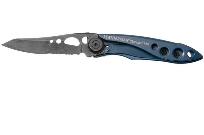 Afbeelding voor Leatherman Skeletool Knife KBx 833576 Nocturnal, deels gekarteld zakmes