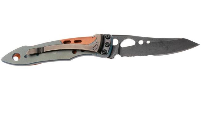 Afbeelding voor Leatherman Skeletool Knife KBx 833584 Aurora, deels gekarteld zakmes