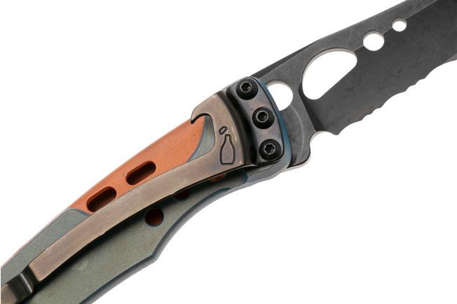 Afbeelding voor Leatherman Skeletool Knife KBx 833584 Aurora, deels gekarteld zakmes