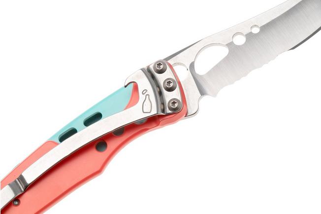 Afbeelding voor Leatherman Skeletool Knife KBx 833600 Paradise, deels gekarteld zakmes