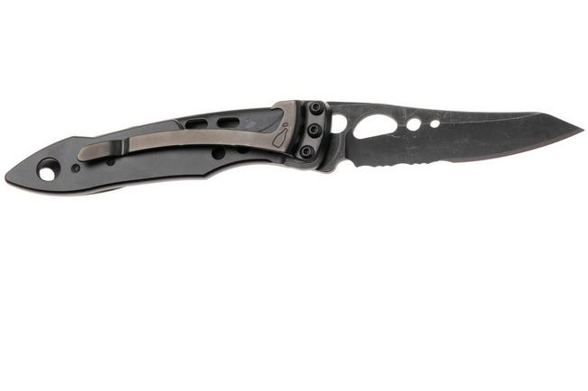 Afbeelding voor Leatherman Skeletool Knife KBx 833604 Onyx, deels gekarteld zakmes