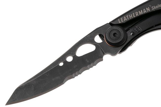 Afbeelding voor Leatherman Skeletool Knife KBx 833604 Onyx, deels gekarteld zakmes